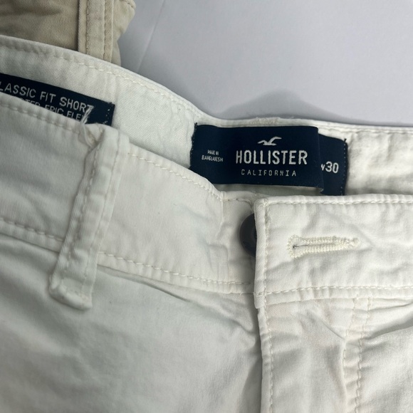 Hollister men’s khaki shorts size 30Wset of four pairs - Picture 10 of 10